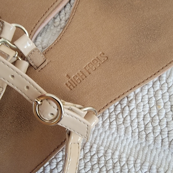 Highfeels Iced Caramel Latte Dress Sandal Women's 39 - Picture 6 of 6